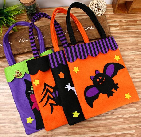 gift wrap halloween non-woven fabric tote bag trick or treat bags candy handheld portable ghost festival for kids sn3115
gift wrap halloween non-woven fabric tote bag trick or treat bags candy handheld portable ghost festival for kids sn3115
