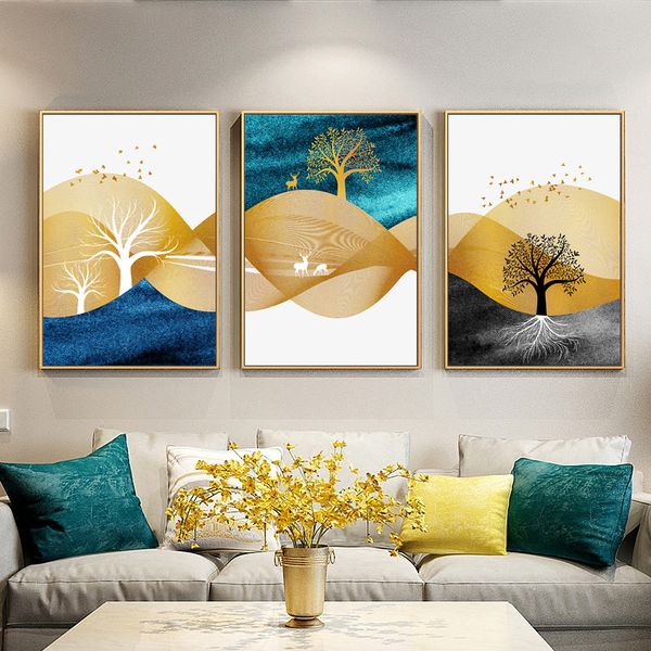 nordic аннотация golden elk tree холст картины modular wall art pictures canvas для гостиной пейзаж абстрактные стены плакат
nordic аннотация golden elk tree холст картины modular wall art pictures canvas для гостиной пейзаж абстрактные стены плакат