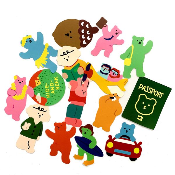 5 sets=75pcs ins cute bear summer vacation wind stickers water cup mobile phone diary waterproof stickers
5 sets=75pcs ins cute bear summer vacation wind stickers water cup mobile phone diary waterproof stickers