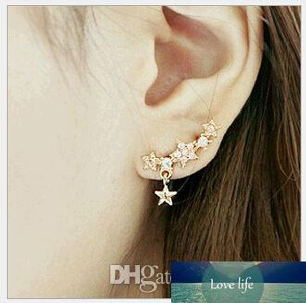 new rhinestones needle earring studs small star pendant korean style allergy piercing charm earrings fashion jewelry alloy c026, Golden
new rhinestones needle earring studs small star pendant korean style allergy piercing charm earrings fashion jewelry alloy c026, Golden