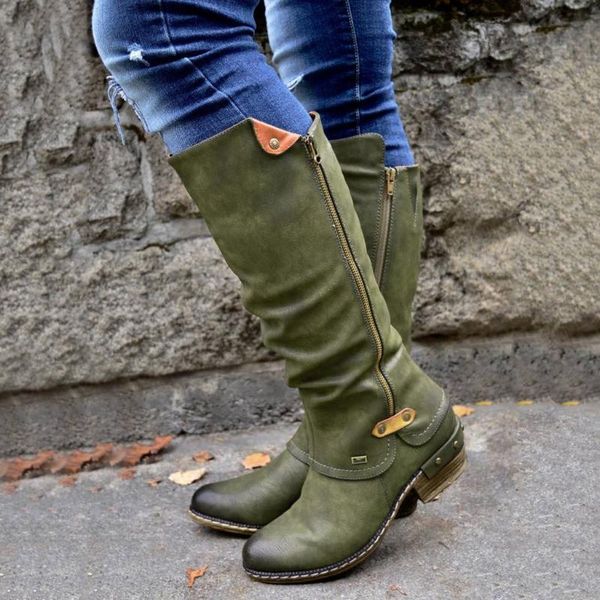 boots women fashion long western style cowboy riding boot winter casual knee high side zipper shoes quality leathe, Black
boots women fashion long western style cowboy riding boot winter casual knee high side zipper shoes quality leathe, Black