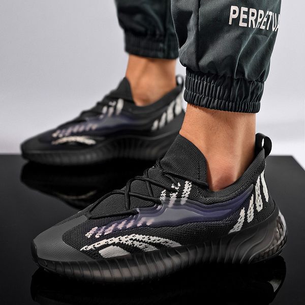lightweight mesh men casual shoes high-quality luminous comfortable breathable men's trendy sneakers masculino zapatillas hombre, Black
lightweight mesh men casual shoes high-quality luminous comfortable breathable men's trendy sneakers masculino zapatillas hombre, Black