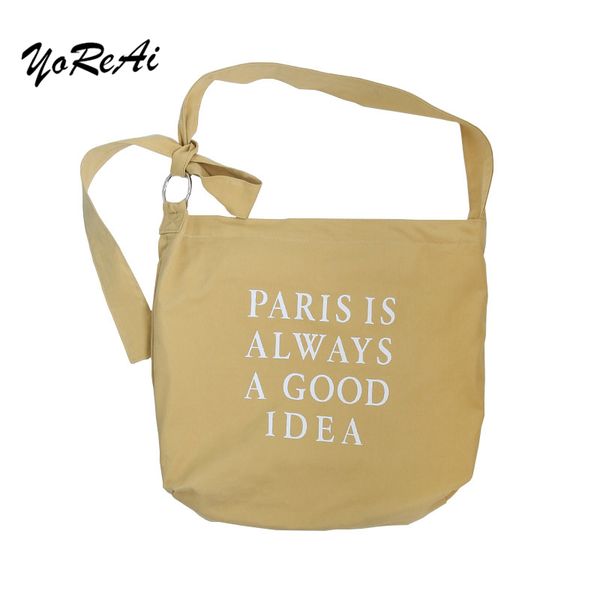 yoreai simple letter printing totes large capacity handbags crossbody bag ring adjustable shoulder strap shopping bags
yoreai simple letter printing totes large capacity handbags crossbody bag ring adjustable shoulder strap shopping bags