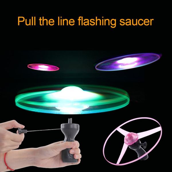 смешные 25см spinning flyer luminous летающий светодиодные ручки миг полет игрушки ручной тросовые маховик light up игрушки случайный цвет
смешные 25см spinning flyer luminous летающий светодиодные ручки миг полет игрушки ручной тросовые маховик light up игрушки случайный цвет