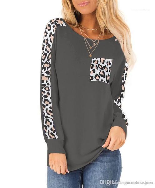 female tees casual ladies crew neck autumn designer womens panelled tshirts fashion leopard printed loose, White
female tees casual ladies crew neck autumn designer womens panelled tshirts fashion leopard printed loose, White