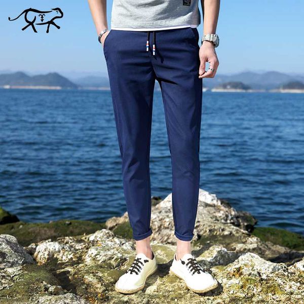 men's pants summer trousers fashion drawstring elastic waist cotton casual men spring slim fit pencil man brand clothing, Black
men's pants summer trousers fashion drawstring elastic waist cotton casual men spring slim fit pencil man brand clothing, Black