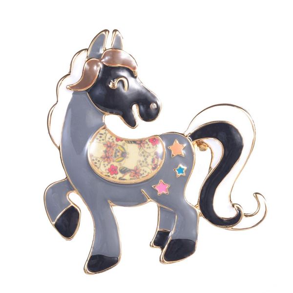 brooch of jewelry cute horse brooch pins for backpacks women's men's enamel animal dresses coat pin cartoon bages brooches, Gray
brooch of jewelry cute horse brooch pins for backpacks women's men's enamel animal dresses coat pin cartoon bages brooches, Gray