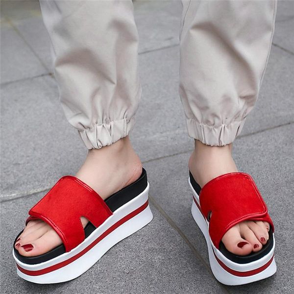 platform pumps shoes women horsehair wedges high heel slippers female open toe party roman sandals summer outdoor punk creepers, Black
platform pumps shoes women horsehair wedges high heel slippers female open toe party roman sandals summer outdoor punk creepers, Black