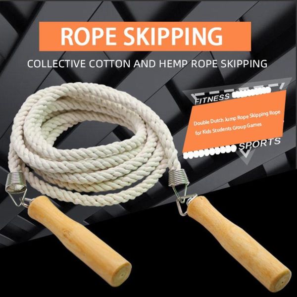 cotton and linen double dutch jump rope skipping rope for kids students group games fitness exercise workout equiement
cotton and linen double dutch jump rope skipping rope for kids students group games fitness exercise workout equiement