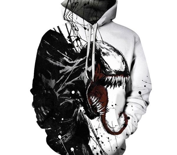 couples 3d printed anime venom hoodies men design pullover autumn long sleeve streetwear male sweatshirt, Black
couples 3d printed anime venom hoodies men design pullover autumn long sleeve streetwear male sweatshirt, Black