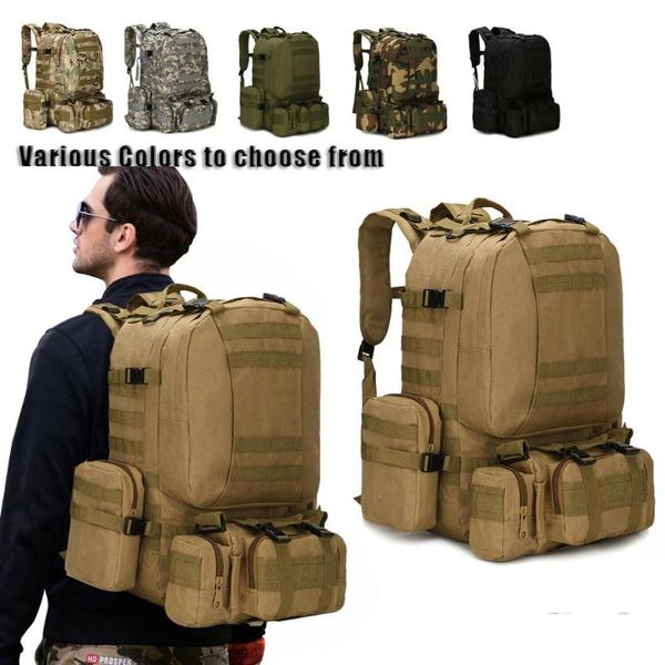 outdoor bags 55l tactical backpacks men's backpack hiking trekking travel sport bag climbing drop
outdoor bags 55l tactical backpacks men's backpack hiking trekking travel sport bag climbing drop
