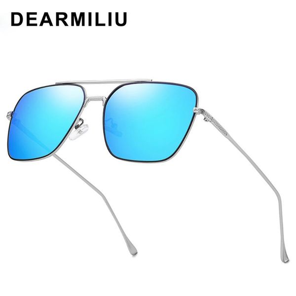 dearmiliu 2020 new square okulary men's polarized sunglasses fashion metal oculos masculino colorful glasses a626, White;black
dearmiliu 2020 new square okulary men's polarized sunglasses fashion metal oculos masculino colorful glasses a626, White;black