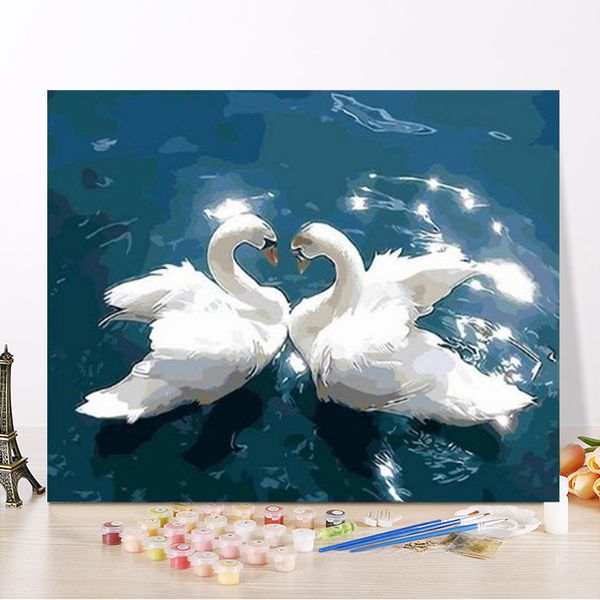 diy painting by numbers two swans make up a heart wall art painting the picture print on canvas animal pictures for home decor
diy painting by numbers two swans make up a heart wall art painting the picture print on canvas animal pictures for home decor