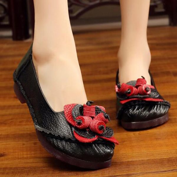 new national wind flowers handmade genuine leather shoes women retro soft bottom flat shoes summer canvas ballet flats sy236, Black
new national wind flowers handmade genuine leather shoes women retro soft bottom flat shoes summer canvas ballet flats sy236, Black