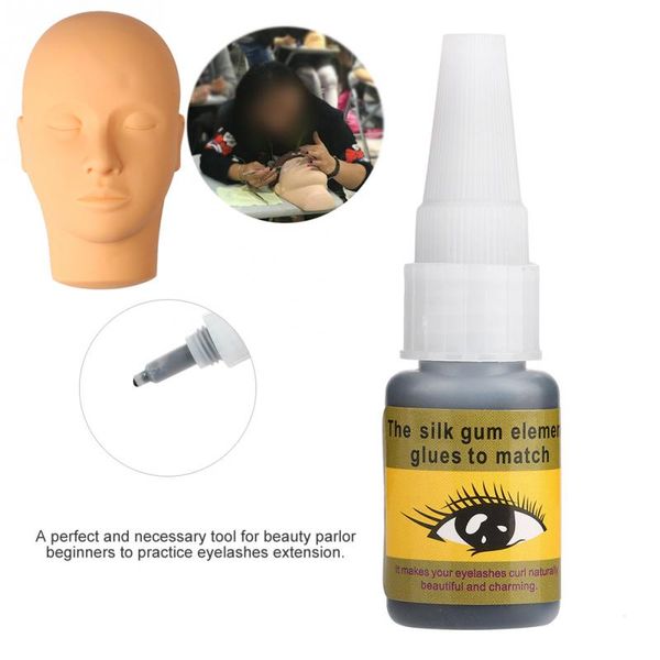 model head false eyelashes practice extension adhesive slight smell yellow glue grafting
model head false eyelashes practice extension adhesive slight smell yellow glue grafting