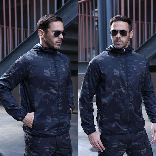 tactical windbreaker breathable ultra light tactical hooded camouflage skin clothing outdoor skin clothing, Camo;black
tactical windbreaker breathable ultra light tactical hooded camouflage skin clothing outdoor skin clothing, Camo;black