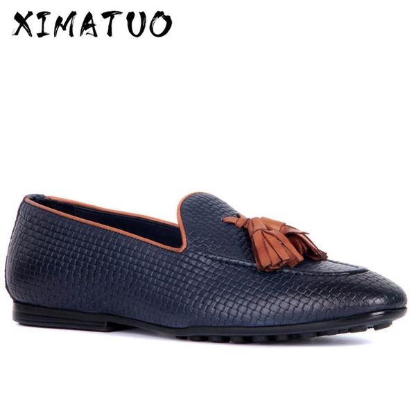 genuine leather men casual shoes men loafers 2020 spring summer shoes casual youth breathable fashion, Black 
genuine leather men casual shoes men loafers 2020 spring summer shoes casual youth breathable fashion, Black