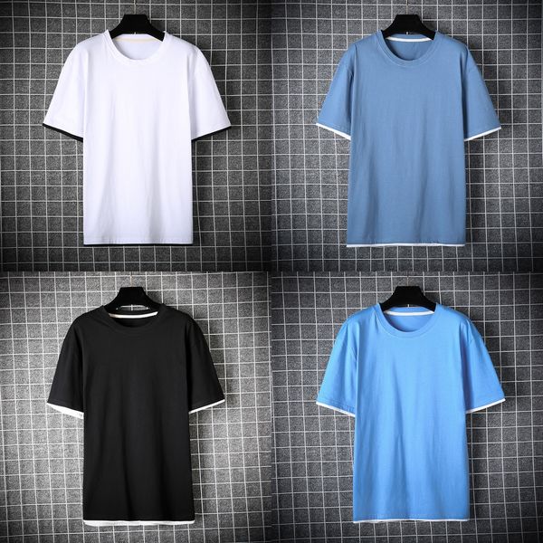 fake two-piece fat old hip hop loose short sleeve cotton men's round neck printed hong kong style t-shirt men's t-shirt r4b2l, Blue
fake two-piece fat old hip hop loose short sleeve cotton men's round neck printed hong kong style t-shirt men's t-shirt r4b2l, Blue