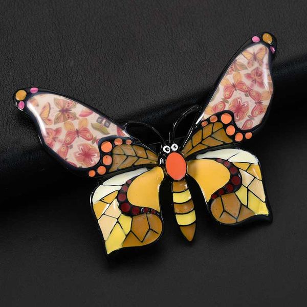 d&rui jewelry beautiful enamel butterfly brooch clothing for women kids accessories antique metal insect shape brooches & pins, Gray
d&rui jewelry beautiful enamel butterfly brooch clothing for women kids accessories antique metal insect shape brooches & pins, Gray