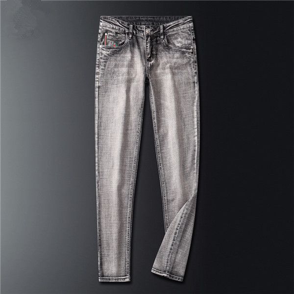 new design mens jeans fashion autumn trousers cowboy famous brand zipper designer slim skinny jeans hip hop denim size w28w38, Blue
new design mens jeans fashion autumn trousers cowboy famous brand zipper designer slim skinny jeans hip hop denim size w28w38, Blue
