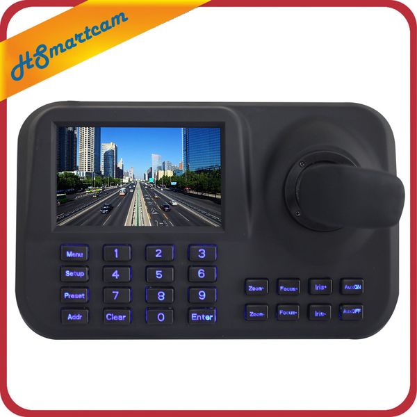 network keyboard controller 5 inch 3d joystick hd lcd display ip ptz keyboard controller for high speed dome camera
network keyboard controller 5 inch 3d joystick hd lcd display ip ptz keyboard controller for high speed dome camera