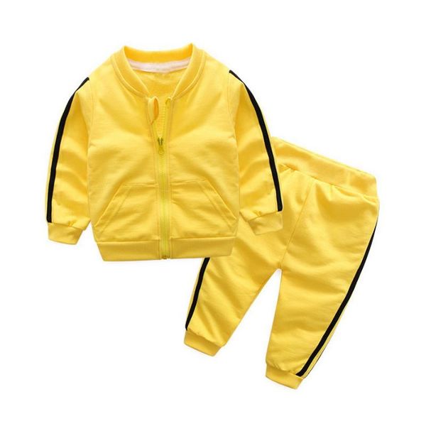dhl 50set autumn baby girl clothes cotton long sleeve solid zipper jacket+pants 2pcs bebes tracksuit baby clothing set, White
dhl 50set autumn baby girl clothes cotton long sleeve solid zipper jacket+pants 2pcs bebes tracksuit baby clothing set, White
