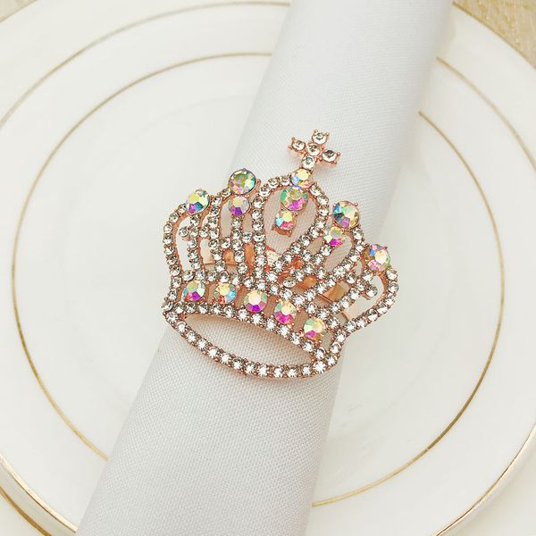 napkin rings 10pcs/lot crown diamond ring metal buckle suitable for wedding holiday party decoration
napkin rings 10pcs/lot crown diamond ring metal buckle suitable for wedding holiday party decoration