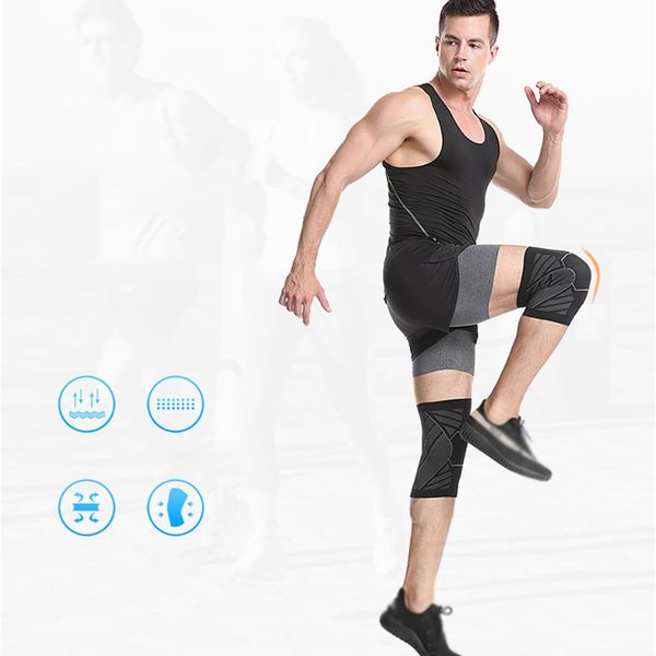 1 pc pring support silicon knee pads support brace meniscus patella protector sports safety protection volleyball kneepads, Black;gray
1 pc pring support silicon knee pads support brace meniscus patella protector sports safety protection volleyball kneepads, Black;gray