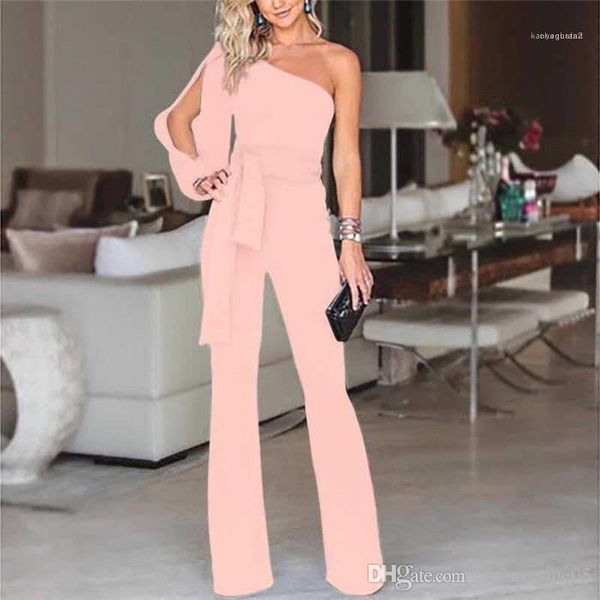 bodysuit womens one-shoulder jumpsuits summer sashes ribbon solid color rompers fashion casual one piece, Black;white
bodysuit womens one-shoulder jumpsuits summer sashes ribbon solid color rompers fashion casual one piece, Black;white