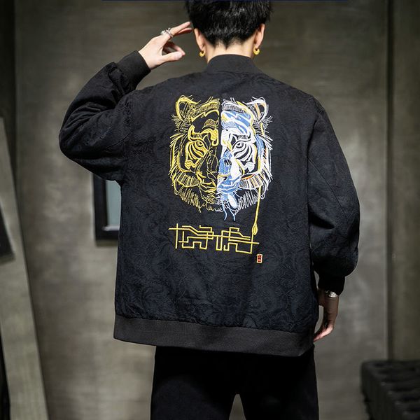 men's jackets hybskr oversized streetwear men casual loose windbreaker coats 2021 autumn hip hop, Black;brown
men's jackets hybskr oversized streetwear men casual loose windbreaker coats 2021 autumn hip hop, Black;brown