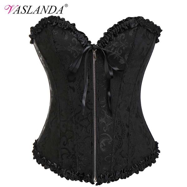 bustiers & corsets vaslanda boned lace up steampunk corset women bustier burlesque gothic clothing overbust corselet slim strapless, Black;white
bustiers & corsets vaslanda boned lace up steampunk corset women bustier burlesque gothic clothing overbust corselet slim strapless, Black;white
