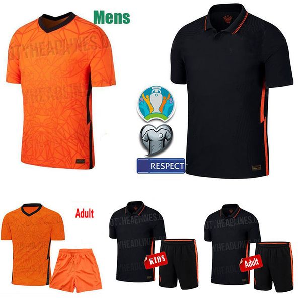 2021 netherlands soccer jerseys de jong wijnaldum holland football kits shirt virgil 20 21 jersey strootman memphis men + kids sets fin, Black;yellow
2021 netherlands soccer jerseys de jong wijnaldum holland football kits shirt virgil 20 21 jersey strootman memphis men + kids sets fin, Black;yellow