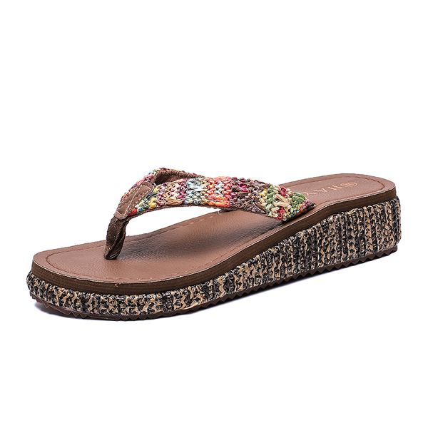 2020 fashion bohemian flip flops women braid home slippers women's shoes summer ladies slippers chinelo feminino chanclas mujer, Black
2020 fashion bohemian flip flops women braid home slippers women's shoes summer ladies slippers chinelo feminino chanclas mujer, Black