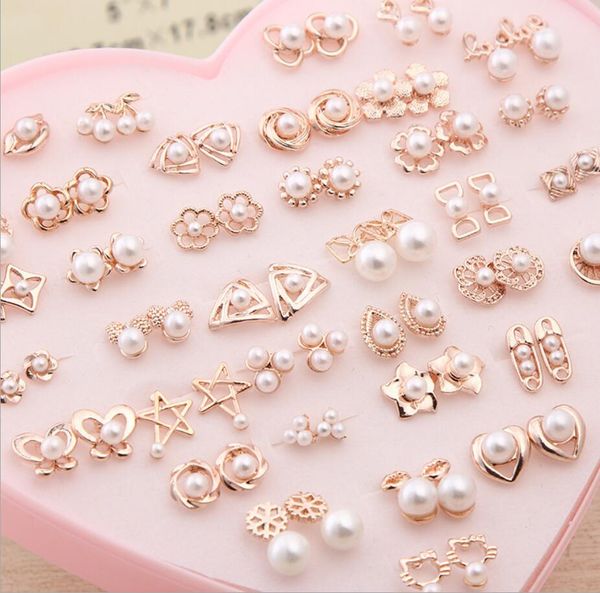 new pearl earring mixed batch multiple boxed prevent allergy 18k gold plating earrings discount 36pair/lot, Golden;silver
new pearl earring mixed batch multiple boxed prevent allergy 18k gold plating earrings discount 36pair/lot, Golden;silver