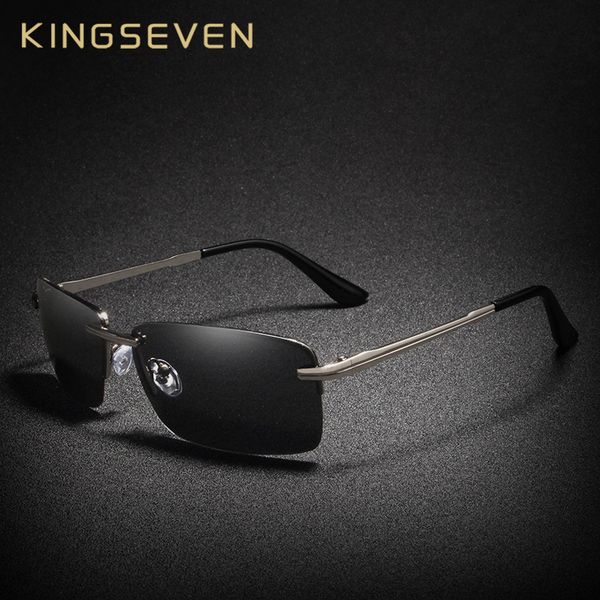 kingseven 2019 rectangle sunglasses men travel polarized rimless sun glasses male fishing eyewear oculos gafas n7905 mx200619, White;black
kingseven 2019 rectangle sunglasses men travel polarized rimless sun glasses male fishing eyewear oculos gafas n7905 mx200619, White;black