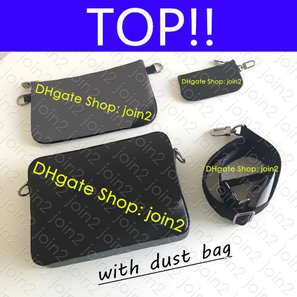 m69443 pochette trio messenger iconic fashion mens outdoor messenger black/grey floral canvas crossbody school bag coin purse key pouch cles
m69443 pochette trio messenger iconic fashion mens outdoor messenger black/grey floral canvas crossbody school bag coin purse key pouch cles