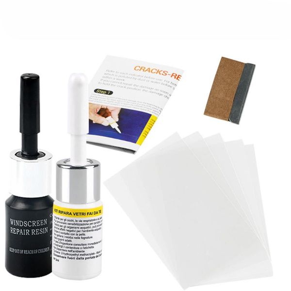 fluid repair fluid set crack chip tool car auto automotive glass repair