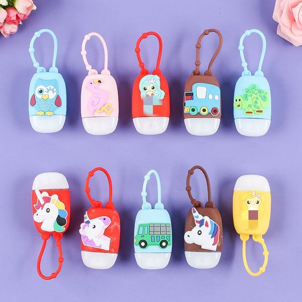 30ml cartoon silicone hand sanitizer bottle holder perfume bottle and silicone protective cover set random pattern hanging chain e92107, Blue
30ml cartoon silicone hand sanitizer bottle holder perfume bottle and silicone protective cover set random pattern hanging chain e92107, Blue