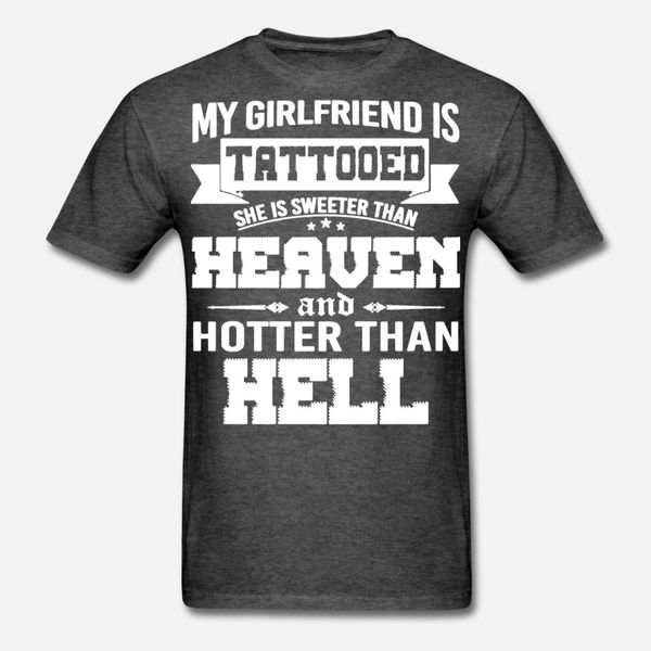 my girlfriend is tattooed er than hell t shirt men printed short sleeve o neck leisure famous funny casual summer letters shirt
my girlfriend is tattooed er than hell t shirt men printed short sleeve o neck leisure famous funny casual summer letters shirt