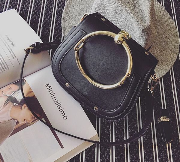 2018 new lady fashion women handbag shoulder bag metal bracelet ring circular crossbody bag hundred and up dumpling002
2018 new lady fashion women handbag shoulder bag metal bracelet ring circular crossbody bag hundred and up dumpling002