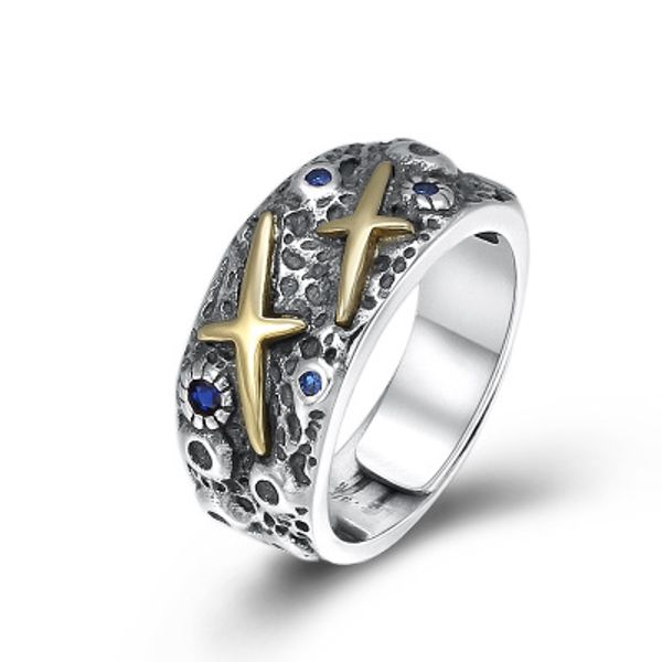 925 sterling silver cross starry sky inlaid natural stone ring women men adjustable ring jewelry
925 sterling silver cross starry sky inlaid natural stone ring women men adjustable ring jewelry