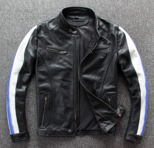 new genuine leather motorcycle jacket racing jacket chaqueta moto jaqueta moto clothing male coats
new genuine leather motorcycle jacket racing jacket chaqueta moto jaqueta moto clothing male coats