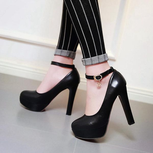 dress shoes lapolaka 2021 large size 32-43 high heels party wedding office ladies pumps buckle platform ankle-strap women, Black
dress shoes lapolaka 2021 large size 32-43 high heels party wedding office ladies pumps buckle platform ankle-strap women, Black