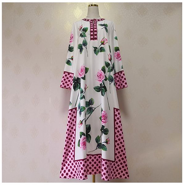 plus size dress 2020 autumn a line long sleeve dress prom fashion crew neck flora print ankle length brand same style yy, Black
plus size dress 2020 autumn a line long sleeve dress prom fashion crew neck flora print ankle length brand same style yy, Black