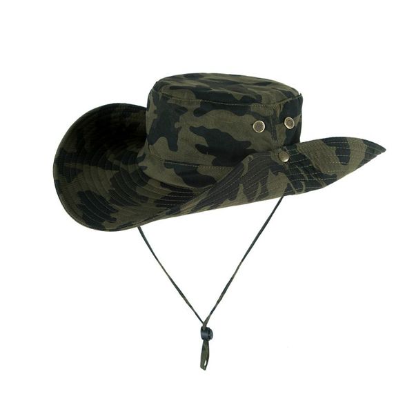men women summer outdoor sun protection bucket hat wide brim camouflage print cowboy foldable hiking fishing cap with chin strap, Blue;gray
men women summer outdoor sun protection bucket hat wide brim camouflage print cowboy foldable hiking fishing cap with chin strap, Blue;gray