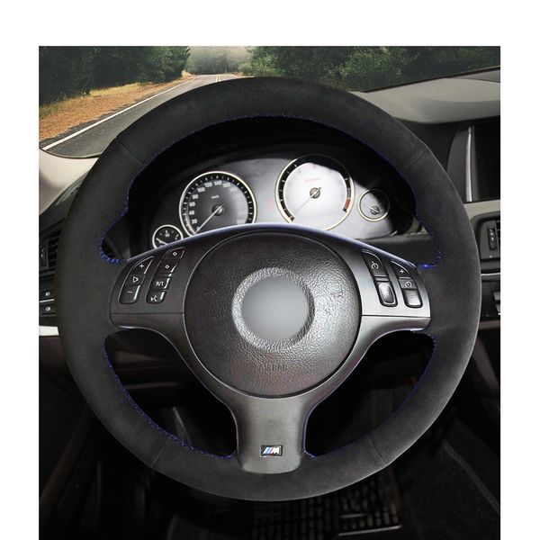 black suede diy car steering wheel cover for bmw m sport 3 series e46 330i 330ci 5 series e39 540i 525i 530i m3 m5 2000-2006
black suede diy car steering wheel cover for bmw m sport 3 series e46 330i 330ci 5 series e39 540i 525i 530i m3 m5 2000-2006