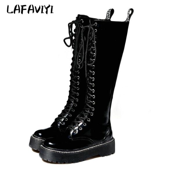 boots 2021 knee-high knight round toe cross-tied fashion patent leather woman motorcycle, Black
boots 2021 knee-high knight round toe cross-tied fashion patent leather woman motorcycle, Black