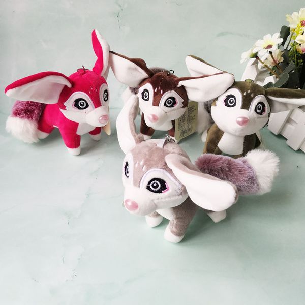 new creative plush keychain cute animal car key chain  girl bag pendant accessories keyring women gifts, Silver
new creative plush keychain cute animal car key chain  girl bag pendant accessories keyring women gifts, Silver
