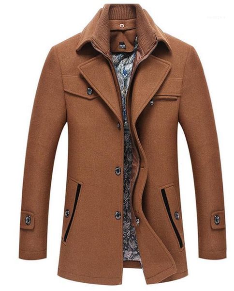 winter coat fashion thick wool jacket slim designer solid color slim outerwear plus size mens, Black;brown
winter coat fashion thick wool jacket slim designer solid color slim outerwear plus size mens, Black;brown