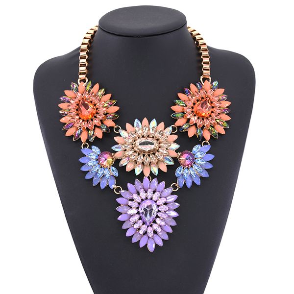 chokers crystal acrylic flowers statement choker necklace women fashion chunky big maxi ethnic large collar necklaces 2021, Golden;silver
chokers crystal acrylic flowers statement choker necklace women fashion chunky big maxi ethnic large collar necklaces 2021, Golden;silver